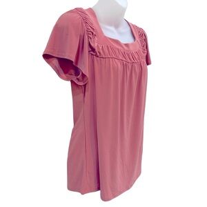 NWT DIANA BELLE Short Sleeve Top SZ M